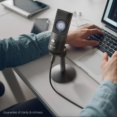 FIFINE K669B Mic thu âm cổng USB phù hợp cho STREAMING, VOCAL RECORDING, PODCASTING ON COMPUTER