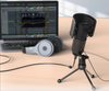 FIFINE K683A TYPE C USB MIC WITH A POP FILTER, A VOLUME DIAL, A MUTE BUTTON & A MONITORING JACK FOR RECORDING