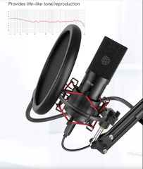 Fifine T732 Mic thu âm cổng USB phù hợp cho Podcasting, streaming, streamer, livstream ....