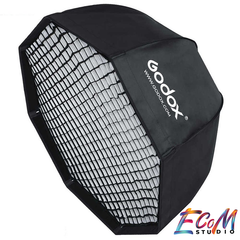 Softbox Godox Octagon Bát Giác 120cm dùng trong livestream và quay chụp chuyên nghiệp Ecom Studio