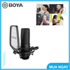 ll Boya BY M1000 ll Chuẩn phòng thu âm trầm ấm – Microphone thu âm chuyên nghiệp (FB491)