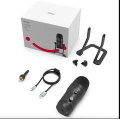 FIFINE K690 USB MIC WITH FOUR POLAR PATTERNS, GAIN DIALS, A LIVE MONITORING JACK & A MUTE BUTTON