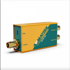 AVMATRIX SD1121 - 12G - SDI SIGNAL REPEATER - Bộ lặp tín hiệu 12G-SDI mở rộng tín hiệu video , Sản xuất video | Dùng lặp lại , Tái tạo tín hiệu 12G-SDI