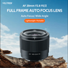 VILTROX AF 20mm/F2.8 Z Lens For Nikon Z-mount - Ống kính cho Máy ảnh Nikon | Dùng chụp ảnh chân dung , phố và ánh sáng yếu