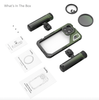 SmallRig x Brandon Li Mobile Video Kit for iPhone 15 Pro Max Co-design Edition - Bộ KIT Sản xuất video gồm Kẹp điện thoại, Ống kính , Đèn LED , Micro | Dùng cho điện thoại Iphone 15 Promax