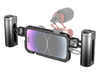 SmallRig Mobile Video Cage Kit (Dual Handheld) for iPhone 14 Pro 4076 - Bộ sản phẩm SmallRig sản xuất khung máy ảnh , Phụ kiện | Dùng micro, Đèn , Ống kính