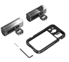 SmallRig Mobile Video Cage Kit (Dual Handheld) for iPhone 14 Pro 4076 - Bộ sản phẩm SmallRig sản xuất khung máy ảnh , Phụ kiện | Dùng micro, Đèn , Ống kính