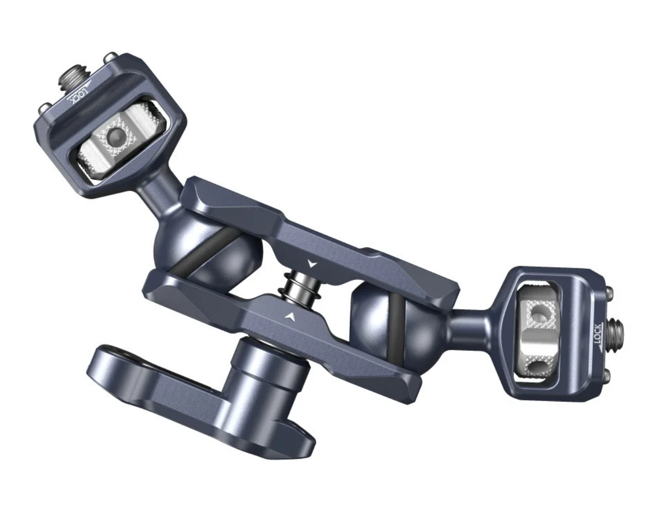 SmallRig 3873 - Magic Arm with Dual Ball Heads (1/4”-20 Screws) - Magic Arm này cung cấp khả năng điều chỉnh linh hoạt cho việc | Dùng gắn phụ kiện như máy ảnh , Đèn LED , Microphone , Phụ kiện khác