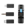 Micro không dây BY-XM6 K3 / BY-XM6 K4 - Hệ thống Micro không dây kênh đôi 2,4GHz 1 người , 2 người | Dùng cho iOS của Apple | Cổng Lightning làm vlog, tạo nội dung, livestream , ghi âm