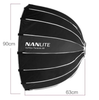 Nanlite SB-PR-90-Q Parabolic Softbox 90cm - Softbox tản sáng có hình dạng Parabolic | Dùng chiếu sáng Studio và Ngoại cảnh , Cung cấp ánh sáng mềm , đồng đều cho các cảnh quay