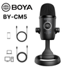 BOYA BY-CM5 - Mic thu âm dành cho Điện thoại Android (Type-C) và Laptop (USB)