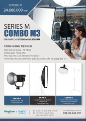 NanLite Combo M3 – Trọn bộ Combo đèn led cho Studio và Livestream