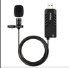 FIFINE K053 COMPUTER USB LAPEL MICROPHONE FOR SKYPE CALLS, CONFERENCING, DICTATING AND VOICE-OVER