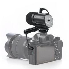 Micro Thu Âm Saramonic Shortgun Microphone SR-PMIC2 dành cho DSLR CAMERA, MÁY QUAY (FS342)