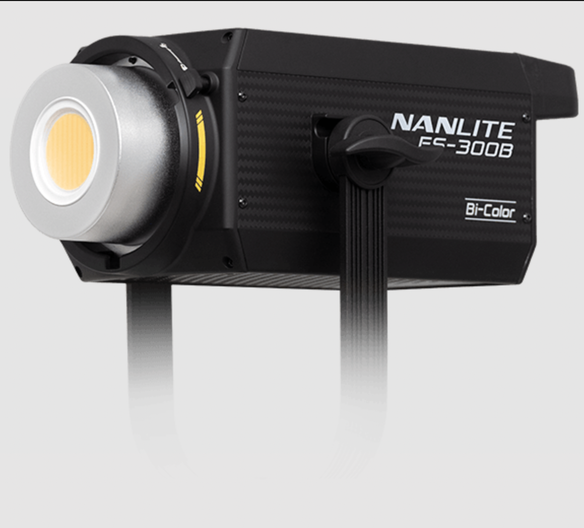 Nanlite FS300B Đèn studio thiết kế bóng đèn AC hai màu Trắng, Vàng