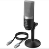 FIFINE K670B USB MIC WITH A LIVE MONITORING JACK FOR STREAMING PODCASTING ON MAC/WINDOWS