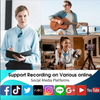 Micro không dây BOYA BY-V2 cho điện thoại Type-C - Micro Cài Áo 2.4GHz Chuyên Dùng Ghi Âm , Livestream , Vlogging , Quay Video TikTok , Youtube