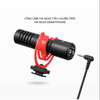 Micro thu âm dành cho Điện thoại và Máy ảnh cổng 3.5mm - BOYA BY-MM1+