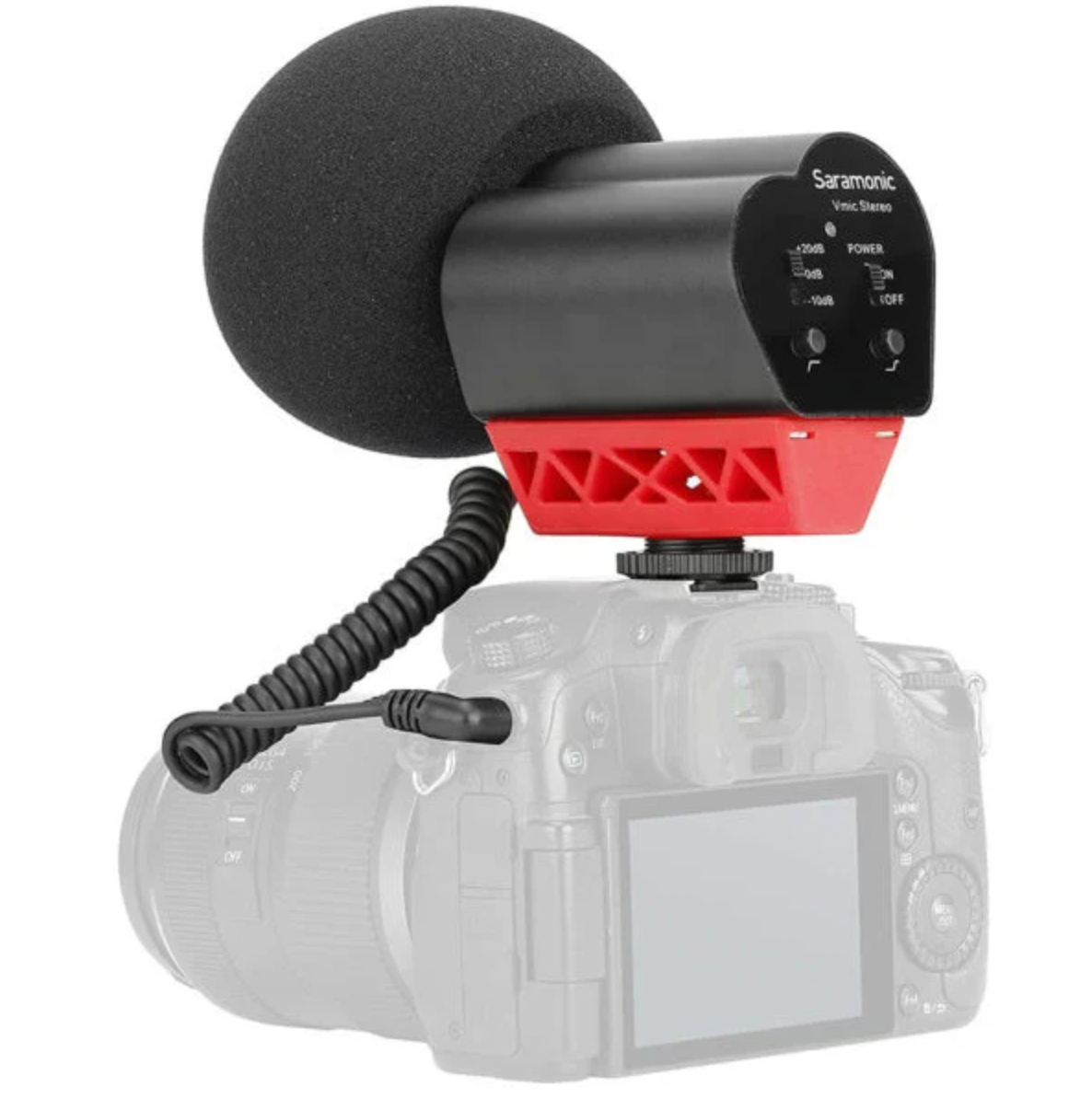 Saramonic Vmic Stereo – Thiết bị Thu Âm cực đỉnh dành cho Camera (FS324)