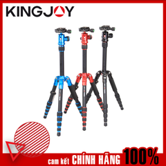 Chân Máy Ảnh Kingjoy K009B-V00 black Travel Tripod Kit – Chính Hãng KINGJOY