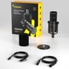 Micro MAONO PD400X / Micro thu âm Podcast / livestream hát Dynamic đa hướng chuẩn cắm USB/XLR