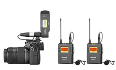 Saramonic Wireless System- UwMic9 Kit8 (FS128) - Bộ Micro không dây dùng cho các ứng dụng Quay phim , Sản xuất video , Biểu diễn trực tiếp , Phỏng vấn , Các tác phẩm âm nhạc