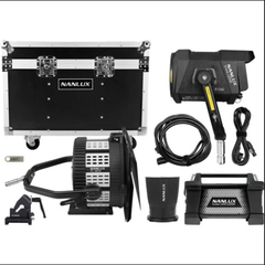Nanlux Evoke 1200B LED with Fresnel Lens and Flight Case FL-35YK - Đèn LED chiếu sáng chuyên nghiệp | Dùng cho Quay phim , Chụp ảnh , Sản xuất Video , Livestream