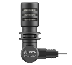 BOYA BY-M100UC cổng Type – C Mic thu âm Plug-in dành cho điện thoại Android