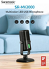 Micro USB Saramonic SR-MV2000 - Hệ thống Micro ghi âm giọng nói rõ ràng , ấm áp | Thiết kế chuyên nghiệp