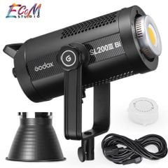 Đèn Led SL200III Bi Color (2800K-6500K) Godox Chính Hãng trong livestream và quay chụp chuyên nghiệp Ecom Studio