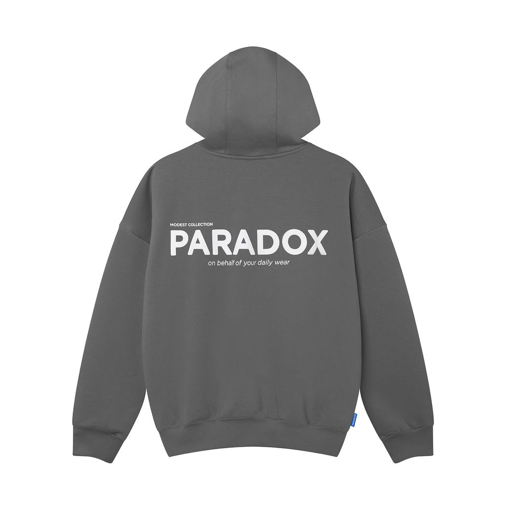 Áo hoodie zip Paradox® BASIC 'MODEST'