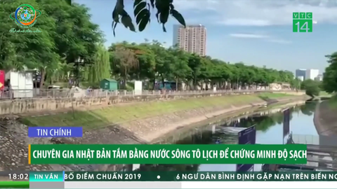 [VTC14 BẢN TIN TỐI 08/08/2019] CHUYÊN GIA NHẬT BẢN TẮM NƯỚC SÔNG TÔ LỊCH ĐỂ CHỨNG MINH ĐỘ SẠCH