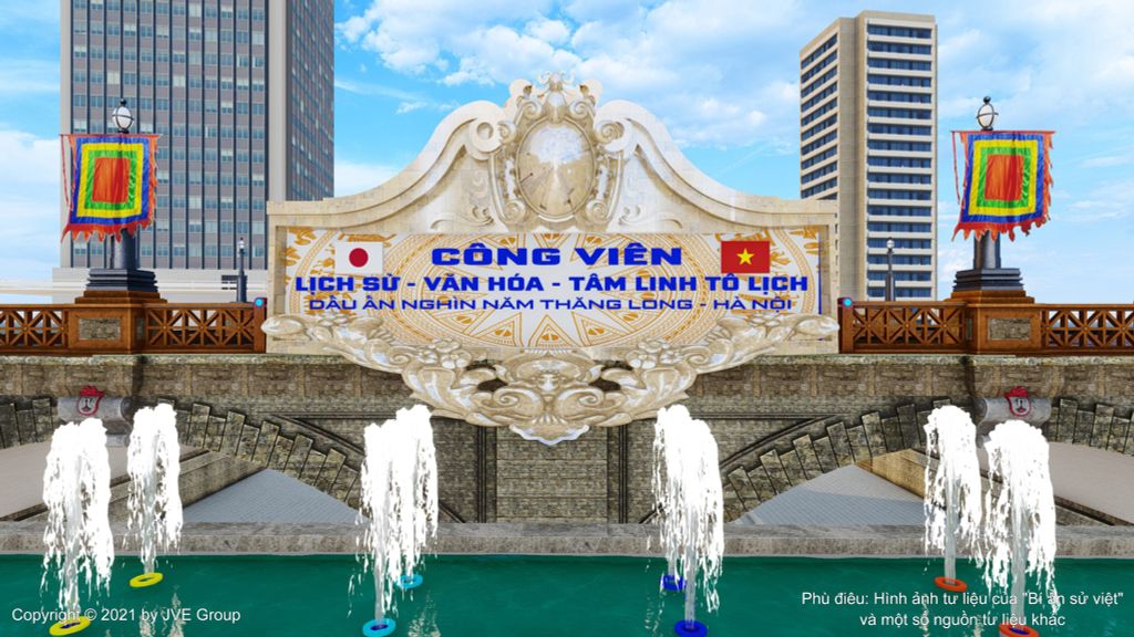  [JVE Group]-Công viên Lịch sử-Văn hóa-Tâm linh Tô Lịch nhận Giải Bùi Xuân Phái - Vì tình yêu Hà Nội 