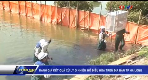 THỜI SỰ QUẢNG NINH 09/11/2018 - TP HẠ LONG ĐÁNH GIÁ XỬ LÝ Ô NHIỄM BẰNG CÔNG NGHỆ NHẬT BẢN