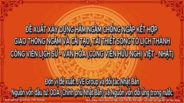  [14/01/2025]-VIDEO ĐẠI DỰ ÁN CÔNG VIÊN LỊCH SỬ-VĂN HÓA TÔ LỊCH, HẦM NGẦM CHỐNG NGẬP, GIAO THÔNG NGẦM 