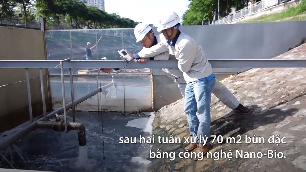  [BÁO VNEXPRESS.NET] Ngày 09/07-2019 Chuyên gia Nhật Cá sống được trong khu bùn sông Tô Lịch sau xử lý 