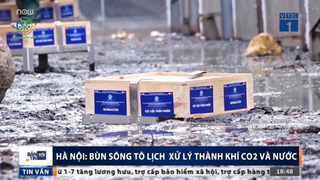  BẢN TIN VTC1 NGÀY 18/06/2019: BIẾN BÙN SÔNG TÔ LỊCH THÀNH KHÍ CO2 VÀ NƯỚC 