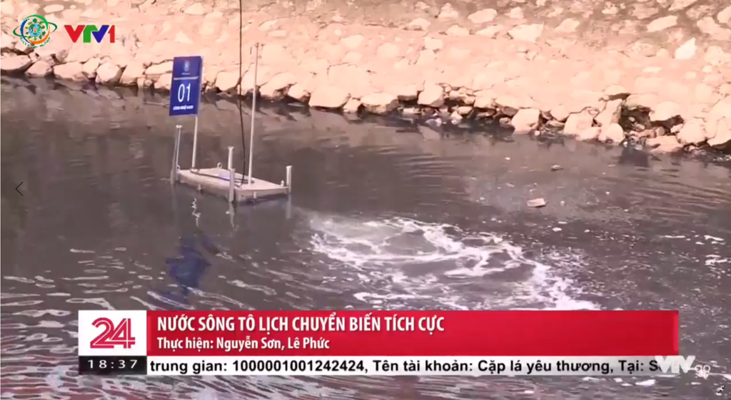  CHUYỂN ĐỘNG 24H 22/05/2019 VTV1: NƯỚC SÔNG TÔ LỊCH CHUYỂN BIẾN TÍCH CỰC 