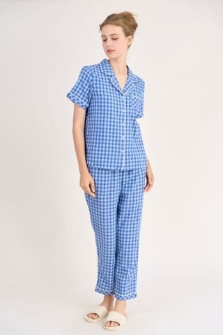  BKD02S5K17-BỘ DÀI KATE VỚI THIẾT KẾ PIJAMA ĐIỂM NHẤN RODE NỔI BẬT MANG LẠI SỰ TRẺ TRUNG VÀ NĂNG ĐỘNG 