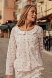  BKD090W41-BỘ KATE DÀI CAO CẤP KẾT HỢP GIỮA SỢI RAYON VÀ SỢI COTTON VỚI HỌA TIẾT BÔNG NHÍ NHẸ NHÀNG CHÀO XUÂN 