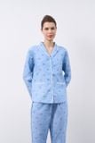  BKD162W81-BỘ PIJAMA BÂU SAM TAY DÀI, CHẤT LIỆU KATE CHO MÙA THU ĐÔNG 