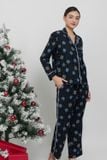 BKD170W41-BỘ PIJAMA DÀI TAY, CHẤT LIỆU KATE HỌA TIẾT ĐẶC TRƯNG NOEL 