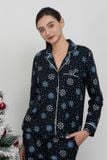  BKD170W41-BỘ PIJAMA DÀI TAY, CHẤT LIỆU KATE HỌA TIẾT ĐẶC TRƯNG NOEL 