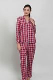  BKD170W42-BỘ PIJAMA DÀI TAY, CHẤT LIỆU KATE HỌA TIẾT ĐẶC TRƯNG NOEL 