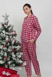  BKD170W42-BỘ PIJAMA DÀI TAY, CHẤT LIỆU KATE HỌA TIẾT ĐẶC TRƯNG NOEL 