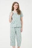  BKL045W31-BỘ KATE LỬNG VỚI HOẠ TIẾT HOA LÁ MÀU XANH VỚI THIẾT KẾ BÈO NHÚN DUYÊN DÁNG, CHẤT VẢI MỀM MẠI THOÁNG MÁT GIÚP NGƯỜI MẶC THOẢI MÁI SUỐT CẢ NGÀY. 