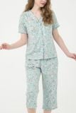  BKL045W31-BỘ KATE LỬNG VỚI HOẠ TIẾT HOA LÁ MÀU XANH VỚI THIẾT KẾ BÈO NHÚN DUYÊN DÁNG, CHẤT VẢI MỀM MẠI THOÁNG MÁT GIÚP NGƯỜI MẶC THOẢI MÁI SUỐT CẢ NGÀY. 