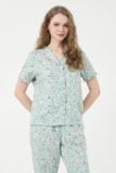  BKL045W31-BỘ KATE LỬNG VỚI HOẠ TIẾT HOA LÁ MÀU XANH VỚI THIẾT KẾ BÈO NHÚN DUYÊN DÁNG, CHẤT VẢI MỀM MẠI THOÁNG MÁT GIÚP NGƯỜI MẶC THOẢI MÁI SUỐT CẢ NGÀY. 