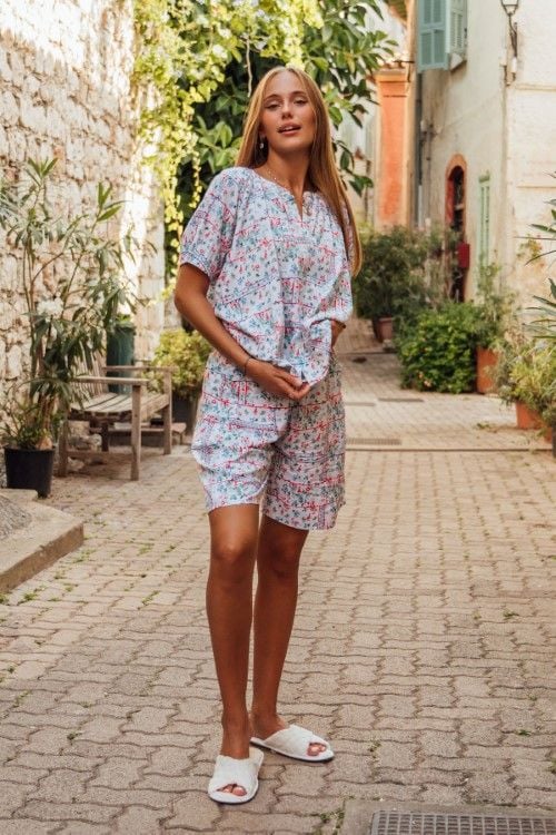  BKL090W41-BỘ TOLE LỬNG CAO CẤP THOÁNG MÁT, THẤM HÚT MỒ HÔI VỚI HỌA TIẾT HOA NHÍ CHO MÙA XUÂN 