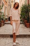  BKL120W41-BỘ KATE LỬNG CAO CẤP KẾT HỢP GIỮA SỢI RAYON VÀ SỢI COTTON MỀM MẠI CÓ ĐỘ BỀN MÀU CAO CHO MÙA XUÂN. 